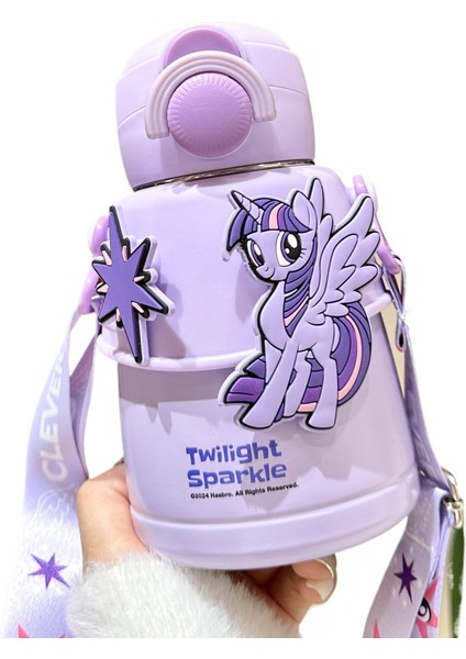 My Little Pony Paslanmaz Çelik Kupa Saman Büyük Kapasiteli (Yurt Dışından)