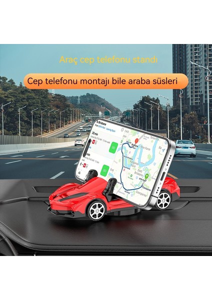 Araba Modeli Cep Telefonu Tutucusu (Boyut: 13.9x6.1x3.9cm) (Yurt Dışından)