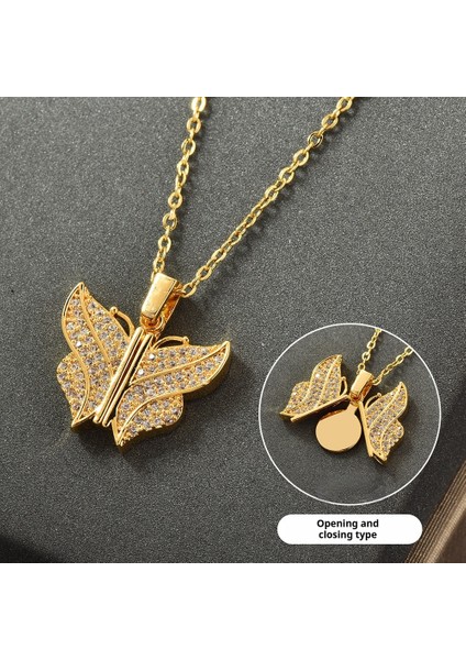 Kadınlar Için Moda Açık Kalp Kolye (Yurt Dışından)