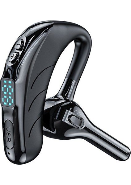 LED Ekranlı Gürültü Önleyici Bluetooth Özellikli Tek Kulak Spor Kulaklık (Yurt Dışından)