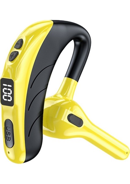 LED Ekranlı Gürültü Önleyici Bluetooth Özellikli Tek Kulak Spor Kulaklık (Yurt Dışından)