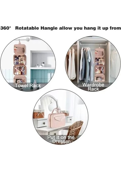 Kadın Moda Saklama Çantası Seyahat Taşınabilir Kozmetik Çantası Yıkama Çantası Saklama Çantası (Yurt Dışından) fiyatları