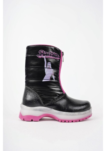 Barbie Ortopedik Işıklı Çocuk Bot Siyah
