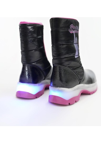 Barbie Ortopedik Işıklı Çocuk Bot Siyah