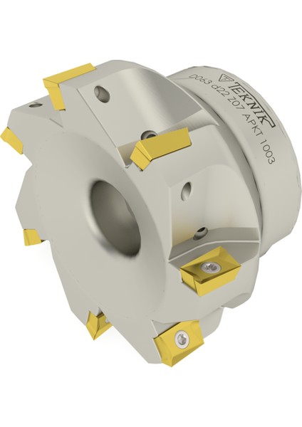 50 mm Çap 90 Derece Yüz Değirmeni D050 D22 Z06 APKT1003