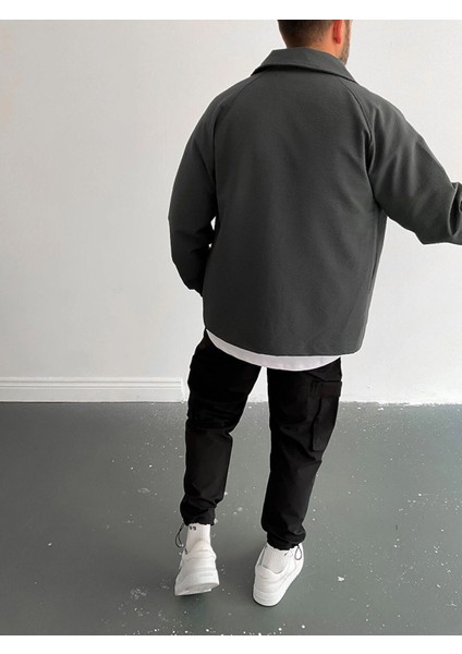 Füme Gofreli Mevsimlik Ceket modelleri