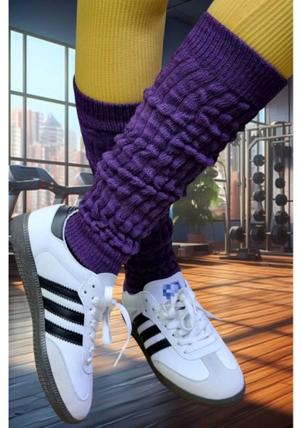 Kadın Dört Mevsim Ayaksız Triko Tozluk