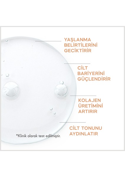 C&e Vitamin, Collagen ve Hyaluronic Acid Serum 3'lü Cilt Bakım Seti