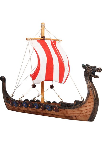 Geleneksel Çin Ejderha Korsan Yelkenli Reçine El Yapımı Tekne Model Gemi Sanat El Sanatları (Yurt Dışından)