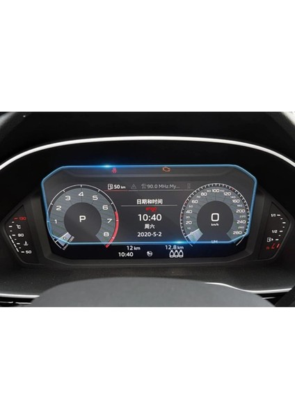 Audi Q3 10.25 Inç Ekran Koruyucu Dijital Gösterge Nano