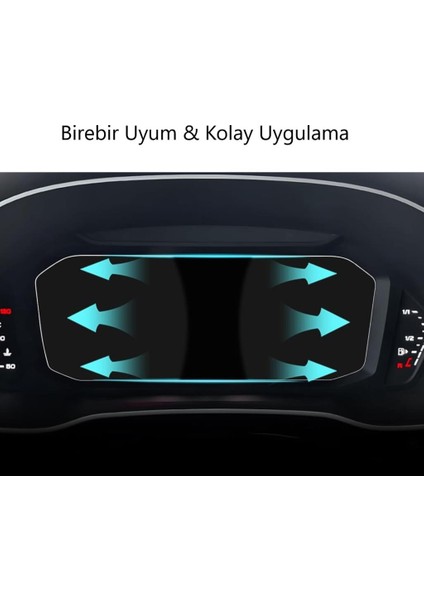 Audi Q3 10.25 Inç Ekran Koruyucu Dijital Gösterge Nano indirimleri