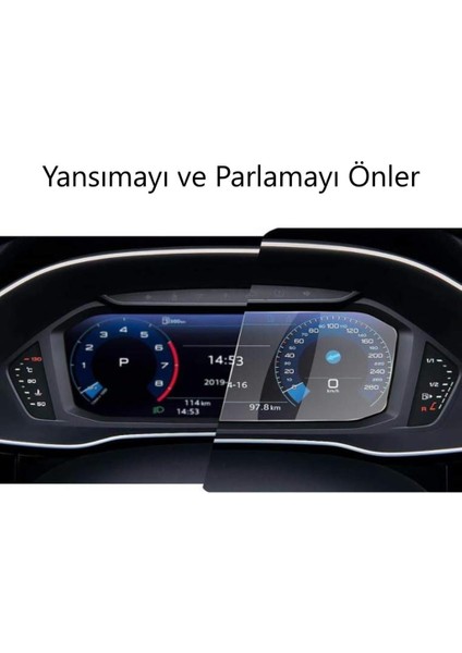 Audi Q3 10.25 Inç Mat Ekran Koruyucu Dijital Gösterge fiyatları
