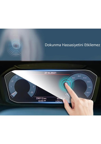 Audi Q3 10.25 Inç Mat Ekran Koruyucu Dijital Gösterge fırsatları