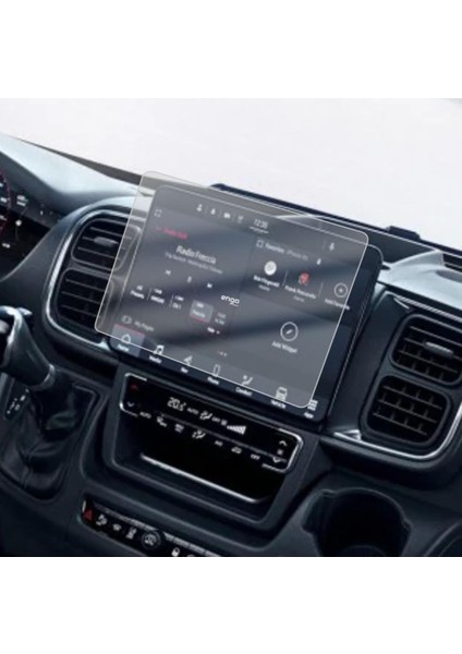 Opel Movano 10 Inç Mat Ekran Koruyucu Multimedya Navigasyon