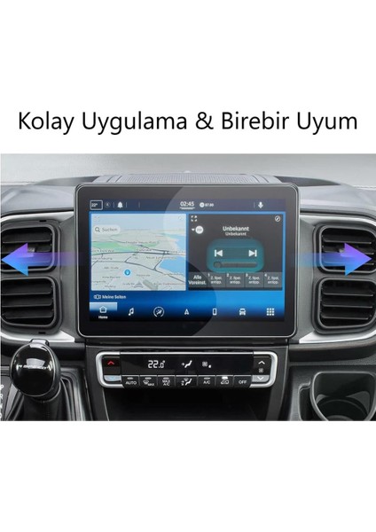 Opel Movano 10 Inç Mat Ekran Koruyucu Multimedya Navigasyon modelleri