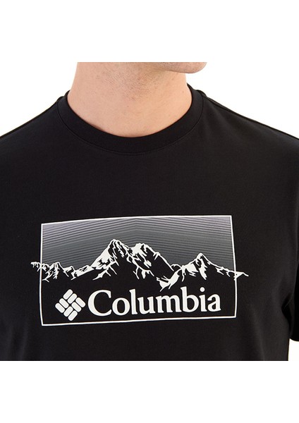 Erkek Günlük T-Shırts Csc Linear Range Erkek Kisa Kollu T-Shirt CS0344-010 9120671010