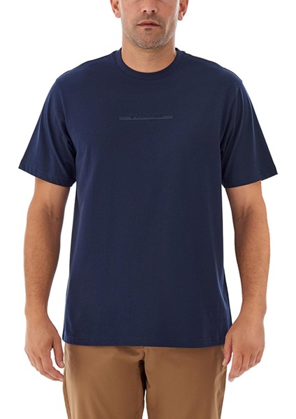 Csc Bar Split Graphic Kısa Kollu Erkek T-Shirt CS0121