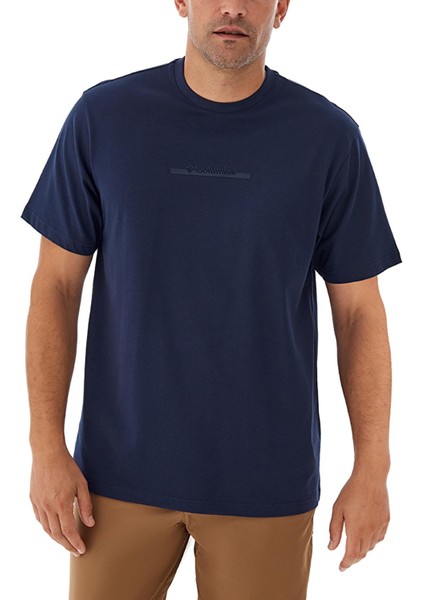 Csc Bar Split Graphic Kısa Kollu Erkek T-Shirt CS0121 fırsatları