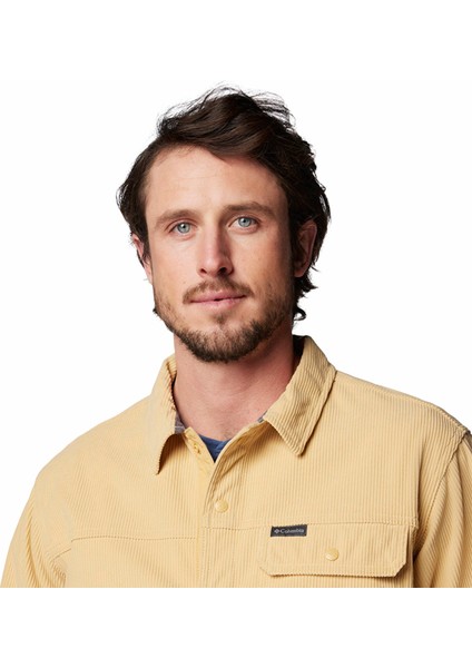Men's Flare Gun Corduroy Shirt Erkek Uzun Kollu Gömlek AM5439