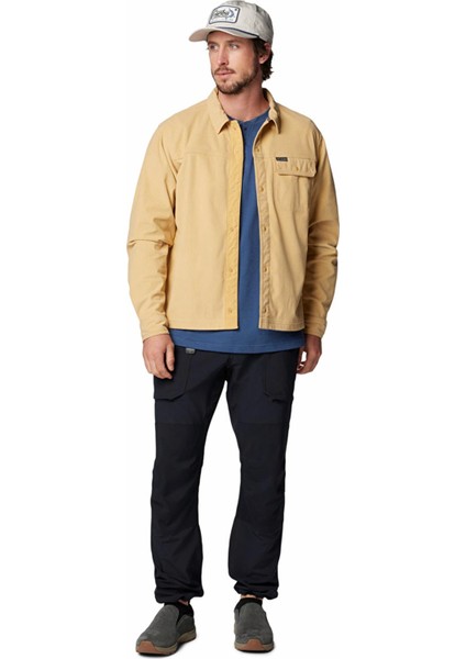 Men's Flare Gun Corduroy Shirt Erkek Uzun Kollu Gömlek AM5439