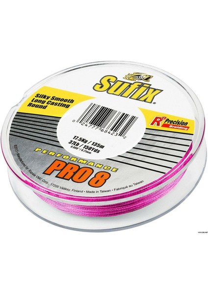 Performance Pro8 Ip Misina 100 mt 0.18MM Pink