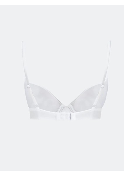 Scm Lıngerıe Beyaz Balenli Dolgulu Düz Tişört Sütyen fiyatları