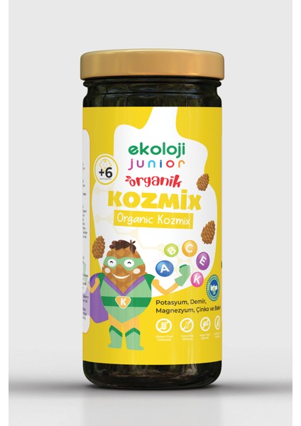 Organik Kozmix -Kozalak Suyu,hurma Konsatresi,dut Pekmezi- 290 gr fırsatları