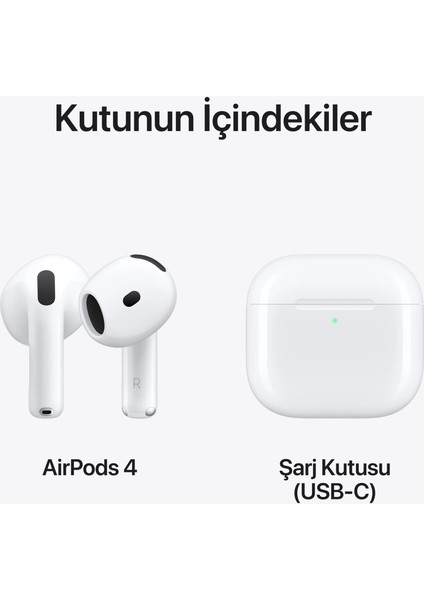 Air 4 Bluetooth Kulaklık Aktif Gürültü Önleyici 2024 Magsafe Şarj Kutusu Magsafe Şarj Kutusu