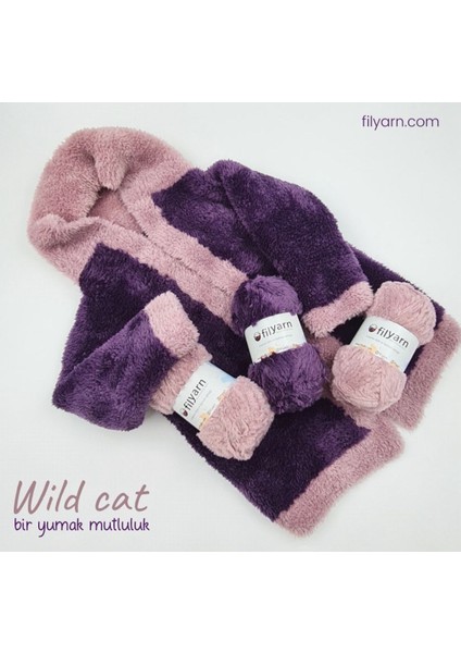 Wild Cat Sakallı ve Kürk Örgü Ipi Seti
