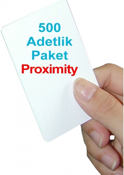 500 Adet Proximity Kart (Seri Numara Baskılı )