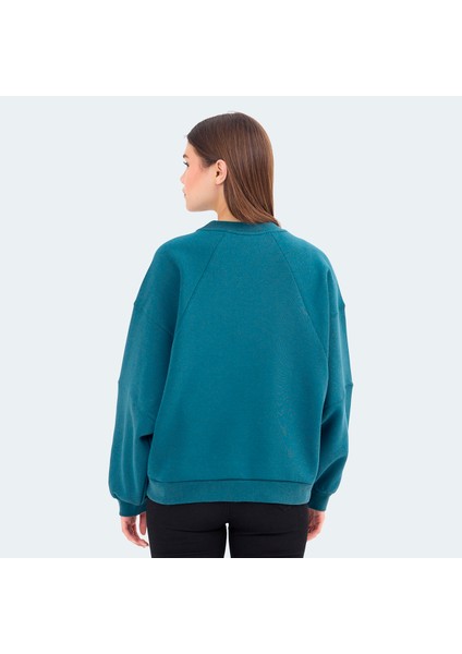 VIA Kadın Sweatshirt Petrol fiyatları