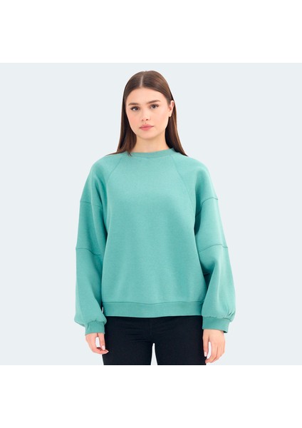 VIA Kadın Sweatshirt Yeşil