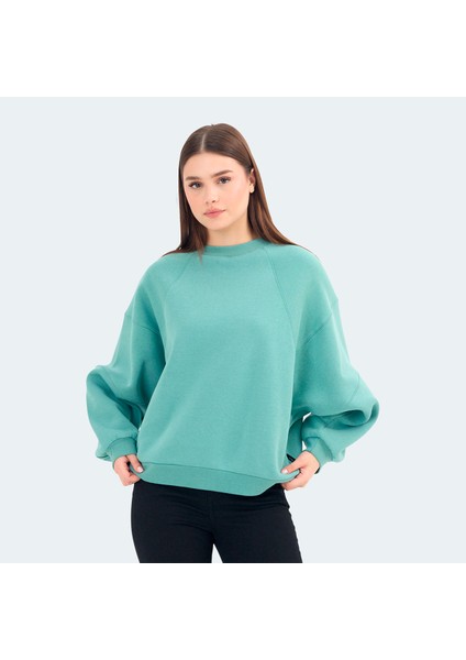 VIA Kadın Sweatshirt Yeşil modelleri