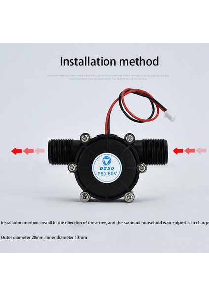 Mikro Hidro Jeneratör 12V 10W Dc Su Akış Türbini Hidroelektrik Musluk Hidrolik Dıy (Yurt Dışından) modelleri