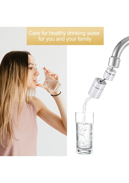 Evrensel Sıçrama Filtresi Musluk Lavabo Havalandırıcısı, Yükseltilmiş 720 Derece Döner Havalandırıcı, Çift Fonksiyonlu Havalandırıcı (Yurt Dışından) fırsatları