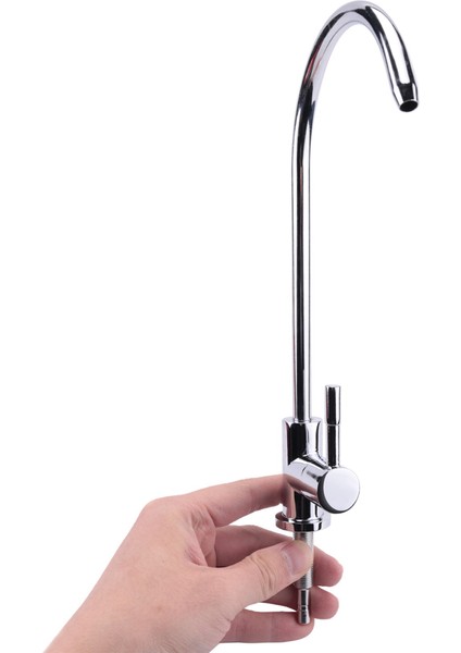 5x 1/4 Inç Krom Içme Suyu Filtresi Musluğu Ters Ozmoz Lavabo Mutfak Musluğu (Yurt Dışından)