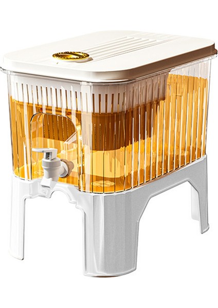 5l Büyük Kapasiteli Soğuk Su Isıtıcısı Çıkarılabilir Taban Taşınabilir Meyve Suyu Sürahisi Musluklu Su Buzdolabı Buzlu Içecek (Yurt Dışından) modelleri