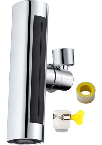 4 Mod Şelale Banyo Musluğu Uzatıcıları 360° Musluk Akışı Püskürtücü Yağmur Lavabo Bataryası Musluk Uzatma Uzatması (Yurt Dışından)