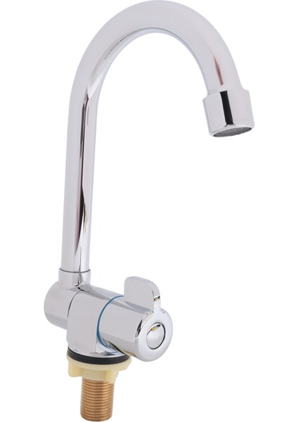 Karavan Tekne 360 Derece DönebilBakır Havza Musluğu Katlanır Soğuk Su Musluğu Mutfak Banyo Rv Deniz Güverte Kapağı (Yurt Dışından)