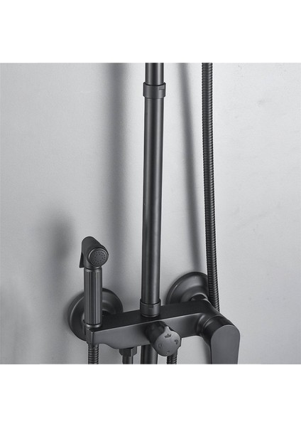 Siyah Duş Uzatma Borusu 30CM Uzunluk Mikser Pirinç Borular Banyo (Yurt Dışından) indirimleri