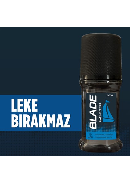 Erkek Roll On 50 ml 3'lü Tanışma Seti (Marine,green,cool)