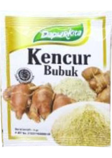 Dapurkita Kencur Bubuk 3 gr 1 Paket