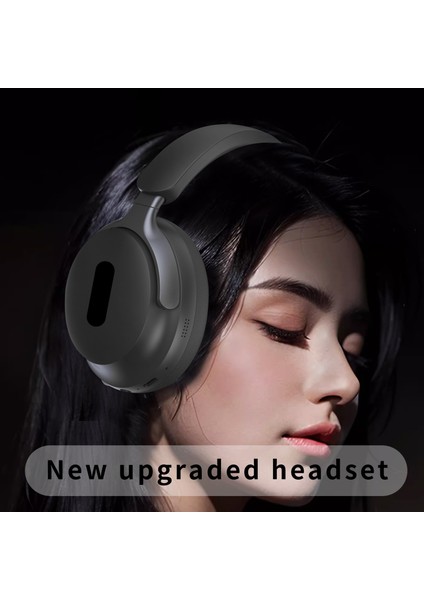 Akz-25 Bluetooth 5.3 Kulak Üstü Kulaklıklar Cep Telefonu Pc Dizüstü Bilgisayar Için 100 Saat Bekleme Kablosuz Kulaklık-Pembe (Yurt Dışından)
