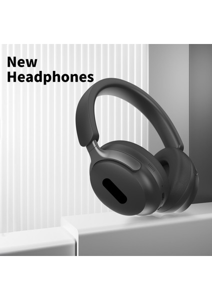 Akz-25 Bluetooth 5.3 Kulak Üstü Kulaklıklar Cep Telefonu Pc Dizüstü Bilgisayar Için 100 Saat Bekleme Kablosuz Kulaklık-Pembe (Yurt Dışından)