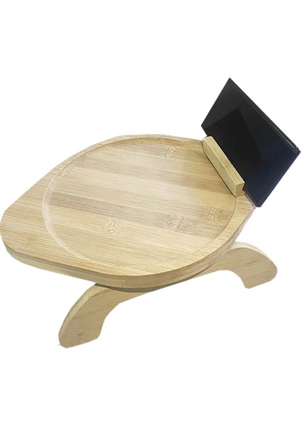 Ahşap Katlanır Masa Oturma Odası Kanepe Kolu Klip Depolama Masası Ev Ahşap Hareketli Küçük Masa (Yurt Dışından)