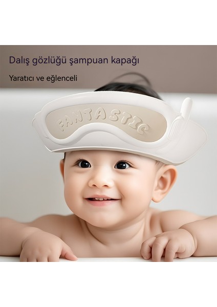 Duş Kapağı Su Geçirmez Şampuan Kapağı Göz ve Kulak Koruması Çocuk Duş Kapağı Karikatür Bebek Şampuan Kapağı Bebek Şampuan Kapağı (Yurt Dışından)
