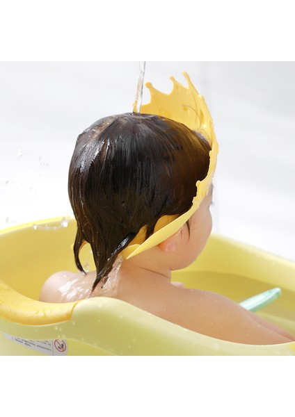 Bebek Şampuan Eseri Kulak Koruması Ayarlanabilir Şampuan Kapağı Bebek Şampuan Kapağı Küçük Çocuk Su Geçirmez Banyo Duş Kapağı Su Engelleme Kapağı (Yurt Dışından)