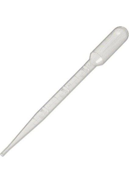 Pastör Pipet Plastik Damlalık Pipet 3 ml 100 Adet / Pakette