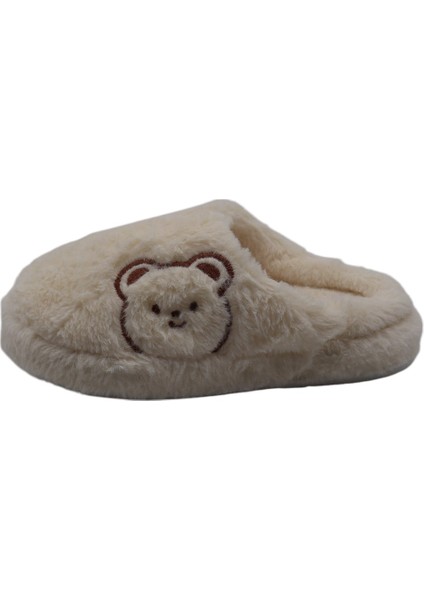 Kadın Beyaz Ev Terliği, Ses Yapmaz Kalın Taban indirimleri