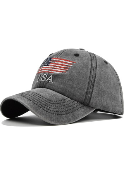 Yıkanmış ve Eskitilmiş Beyzbol Şapkası Yüzlerce Harf Beyzbol Şapkası (Yurt Dışından)